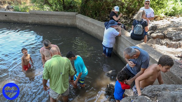 טיול מעיינות ברמת הגולן לחברי מועדון דאצ'יה - תמונת גלריה 18