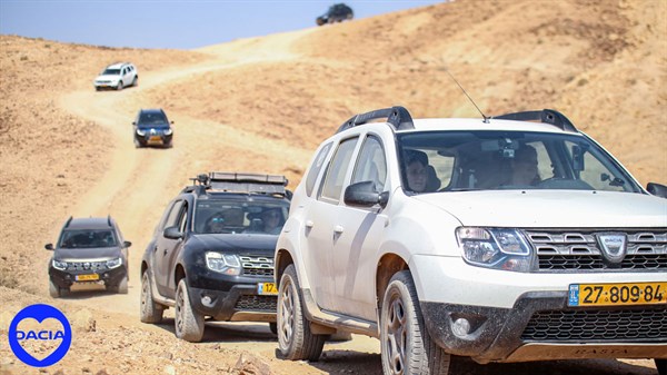 טיול שטח בים המלח לחברי מועדון דאצ'יה - תמונת גלריה 11