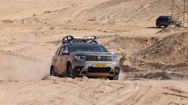 טיול שטח דאצ'יה דאסטר סובב נחל צין תמונת גלריה 7