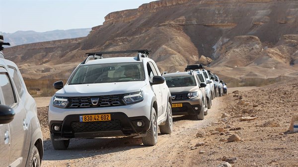 טיול שטח דאצ'יה דאסטר סובב נחל צין תמונת גלריה 16