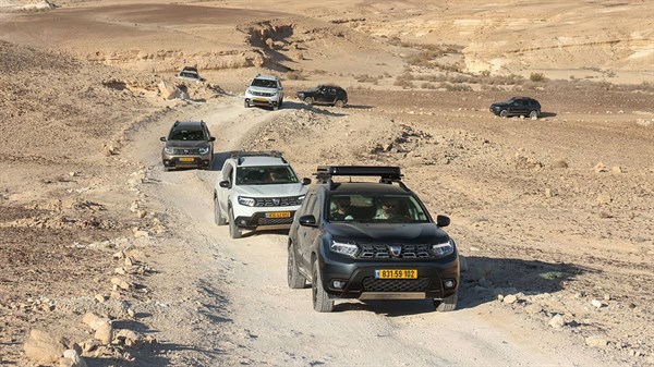 טיול שטח דאצ'יה דאסטר סובב נחל צין תמונת גלריה 26